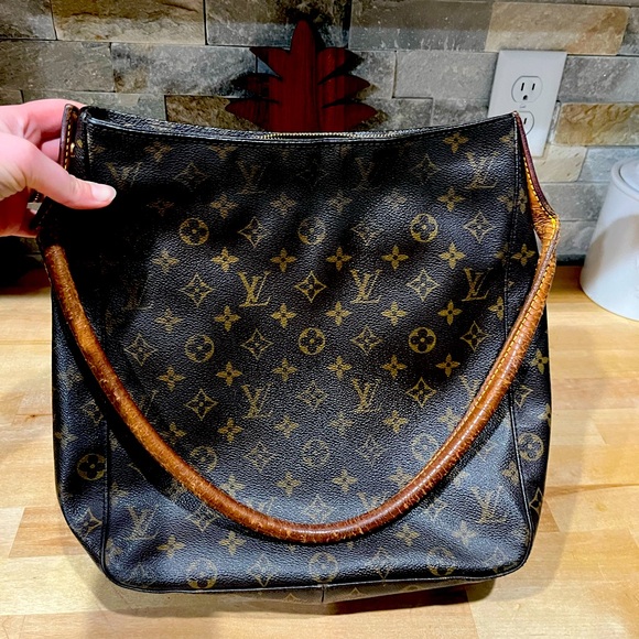 Louis Vuitton monogram looping bag - Picture 1 of 10